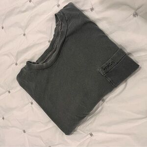 RVCA Charcoal Crew Neck Tee